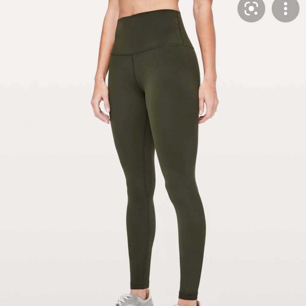 Lululemon Align Leggings 25” Dark Olive